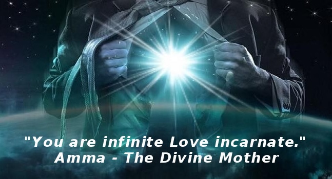 You Are Infinate Love Incarnate - AmmaTheDivineMother.com