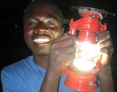 Solar Light Lantern Invention by Evans Wadongo, Kenya, Africa! BlissfulVisions.com